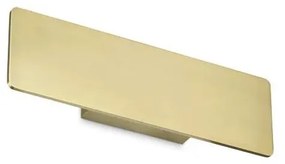 Aplică LED ZIG Ideal Lux ZAG LED/12,5W/230V 29 cm CRI 90 alamă