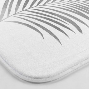 Covoraș de baie alb-argintiu pentru WC 45x45 cm Orbella – douceur d'intérieur