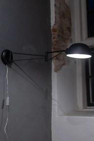 Aplică de perete neagră Portland – Markslöjd