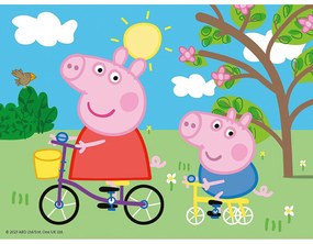 PUZZLE IN CUTIE PEPPA PIG, 12 PIESE - RAVENSBURGER (RVSPC05576)