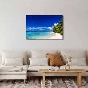Tablou - Plaja tropicală (90x60 cm)