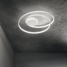 Plafoniera LED design circular OZ PL D040 ON-OFF BIANCO 3000K