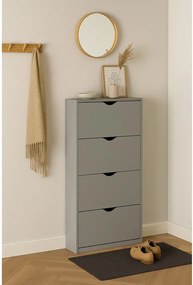 Pantofar gri cu deschidere înclinată 60x157x24 cm Stelo – Bonami Essentials