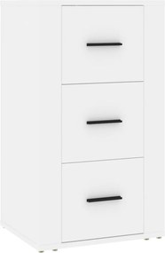 vidaXL Dulap, alb, 40x33x70 cm, lemn prelucrat