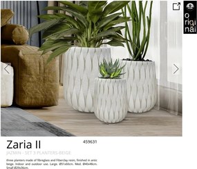 Set de 3 jardiniere decorative Zaria II