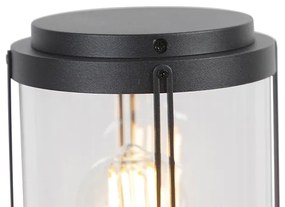 Lampă de exterior cu design inteligent, de culoare neagră, 100 cm IP44 incl. Wifi ST64 - Schiedam