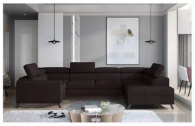 Colțar Escada 336cm Brun