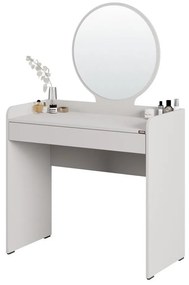 Măsuță de toaletă Trinity 1 (alb) (cu oglindă). 1109419