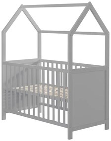 Pătuț gri 60x120 cm – Roba