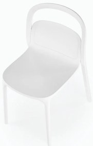 Scaun de bucaterie Lipa, alb