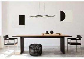 Lustră LED pe cablu GERONIMO LED/35W/230V negru Globo 67206H