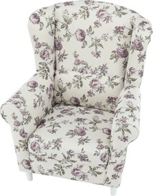 Fotoliu, material textil rose 18, CHARLOT