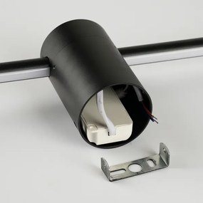 Brilagi - Aplică de perete pentru exterior AURA LED/12W/230V 4000K IP54 negru