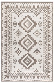 Covor de exterior maro/crem 80x150 cm Gemini – Elle Decoration