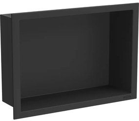 Mexen X-Wall-R raft de încastrare cu flanșă 30 x 20 cm, Neagră - 1970302010