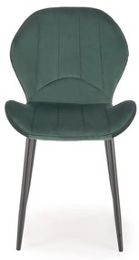 Scaun K538 velvet verde inchis H85 cm