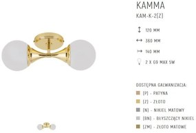 Aplica de perete deosebita design LUX realizat manual KAMMA