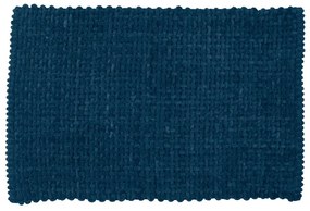 Covoraș de baie albastru închis din material textil 50x80 cm Covelo – Wenko