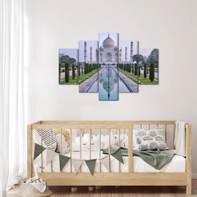 Tablou - Taj Mahal în răsăsrit de soare (150x105 cm)