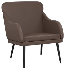 351426 vidaXL Fotoliu, maro, 63x76x80 cm, piele artificială