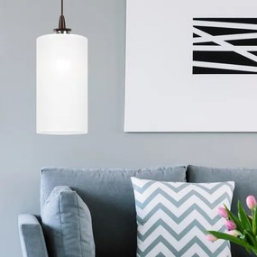 Lustră LED pe cablu NOEL MINI 1xE27/60W/230V alb