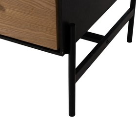 Șifonier în culoare naturală cu aspect de lemn de frasin 104x203 cm – Ixia