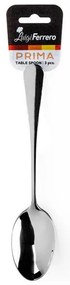 Set de 3 linguri pentru masa principală Luigi Ferrero Prima FR-3181, Oțel inoxidabil, Argint