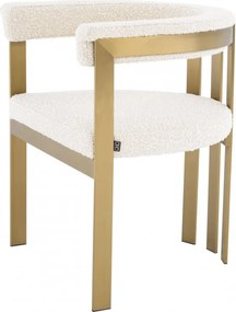 Scaun elegant design LUX Clubhouse, crem 113987 HZ