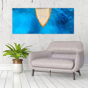 Tablou - Barca de vară (120x50 cm)