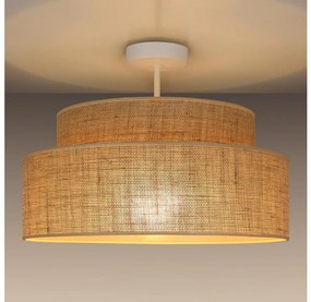 Lustră aplicată BOHO 1xE27/60W/230V bej