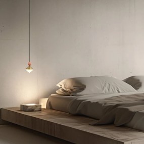 Pendul LED, Ceramica, Sticla, BRASS, ZB-25100