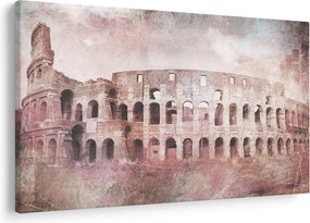 Tablou - Carte poștală de epocă a orașului N⁰2 (90x60 cm)