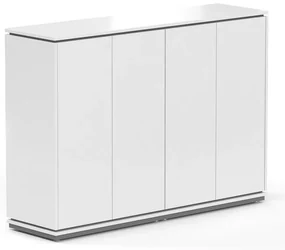 Dulap mediu Creator 162,8 x 44,5 x 115,5 cm, antracit / alb