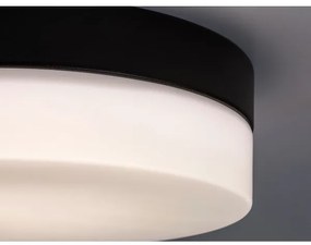 Plafonieră LED pentru baie Rabalux 75026GAELO LED/18W/230V d. 28 cm negru