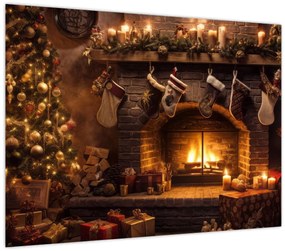 Tablou - Atmosfera de Crăciun (70x50 cm)