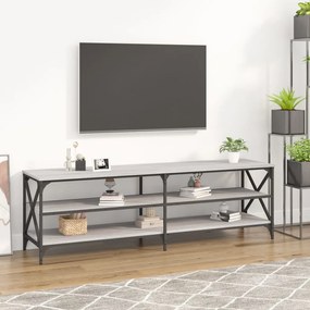 826732 vidaXL Comodă TV, gri sonoma, 160x40x50 cm, lemn prelucrat