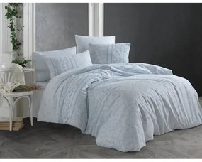 Lenjerie de pat din bumbac BedTex Ivy blue , 220 x200 cm, 2x 70 x 90 cm