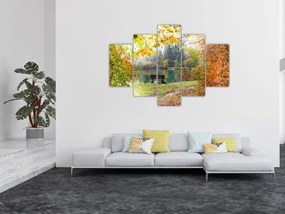 Tablou cu pescărie (150x105 cm)