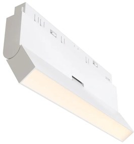 Spot LED SMART ajustabil, accesoriu pentru sina magnetica Exility, Basis Rot alb