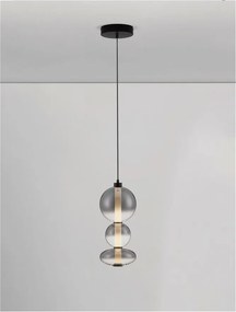 Pendul, Lustra LED design modern decorativ CRATER