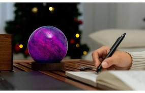 Decorațiune luminoasă în culoare naturală închisă cu USB ø 12 cm Galaxy Breeze – Gingko