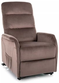 Scaun de masaj Pravia Velvet, maro
