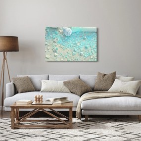 Tablou - Atmosfera de litoral în nuanțe turcoaz (90x60 cm)