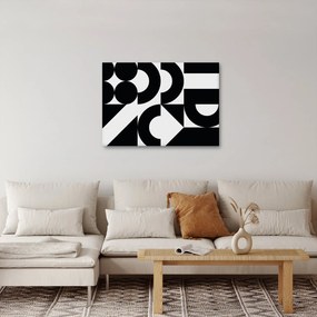 Tablou - Abstracție geometrică N⁰2 (70x50 cm)