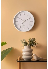 Karlsson 5988WH ceas de perete design alb, dia. 30cm