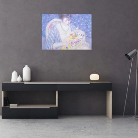 Tablou - Frederick Carl Frieseke,  The Basket of Flowers, reproducere (70x50 cm)