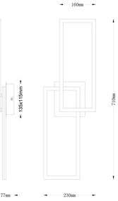 Lustră LED aplicată dimabilă LED/24W/230V 2700-6000K Globo 67243-24BF + telecomandă