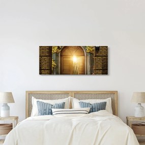 Tablou - Poarta din pădure (120x50 cm)