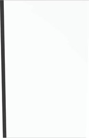 Perete lateral 120 cm negru mat Ideal Standard Connect 2