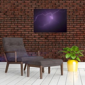 Tabloul cu fulger pe cer (70x50 cm)